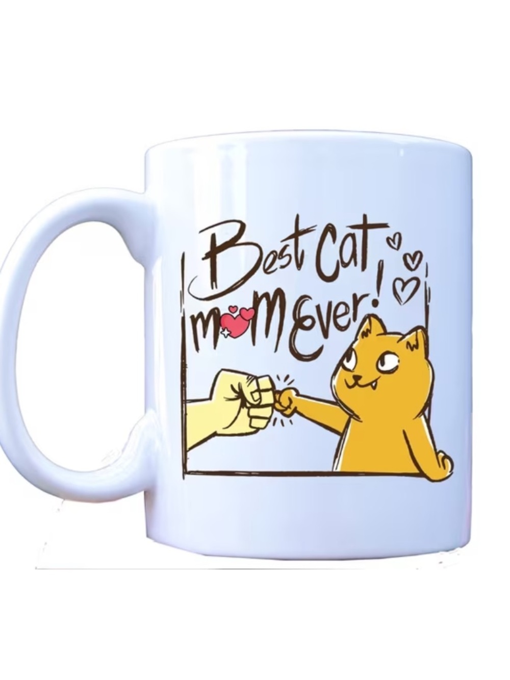 “Best Cat Mom Ever' Mug - Picture 6 of 7
